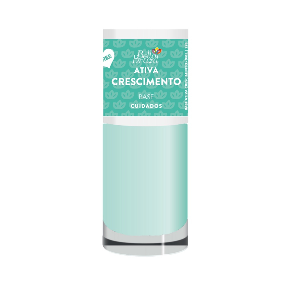 Esmalte Bella Brazil Cuidados 326 Base Ativa Crescimento 9ml