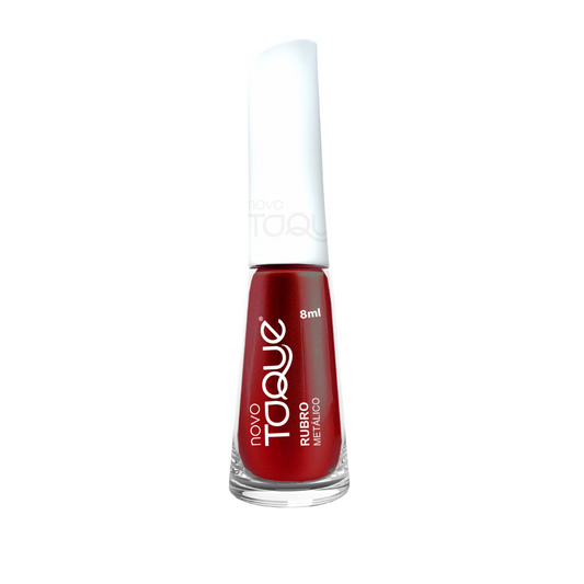 Esmalte Novo Toque Metálico Rubro 8ml