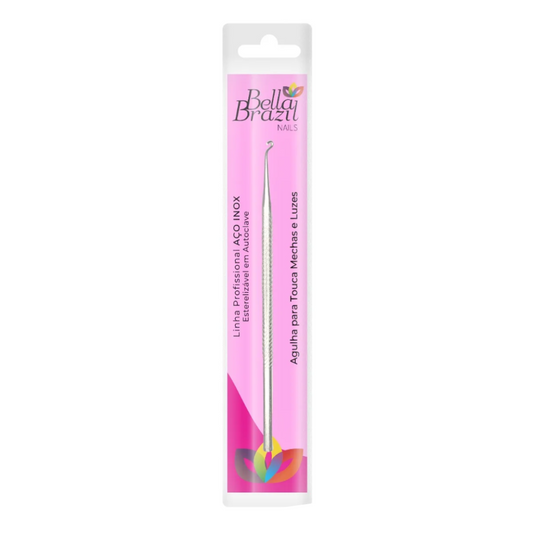 Agulha Para Touca de Mechas E Luzes Inox Bella Brazil Ref. 421