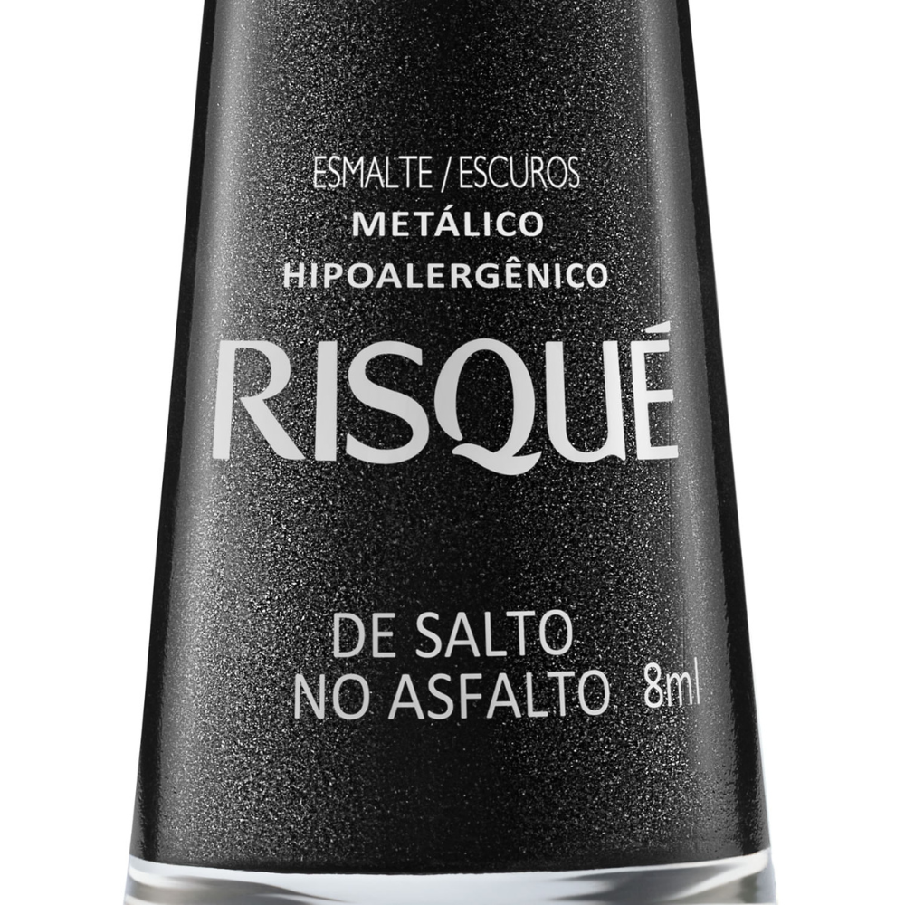 Esmalte Risqué Metálico De Salto No Asfalto 8ml