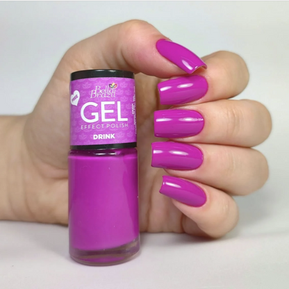 Esmalte Bella Brazil Efeito Gel Cremoso 848 Drink 9ml