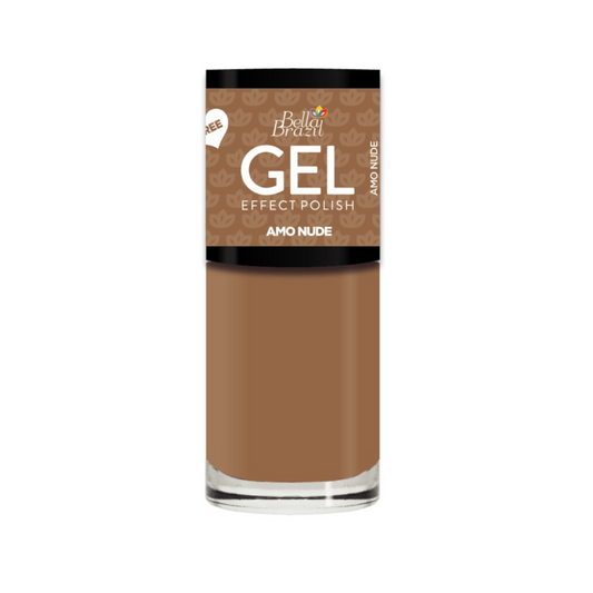 Esmalte Bella Brazil Efeito Gel Cremoso 820 Amo Nude 9ml