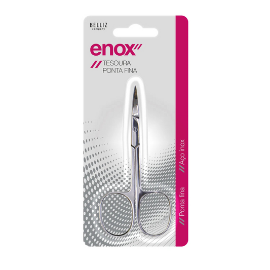 Tesoura Ponta Fina Enox