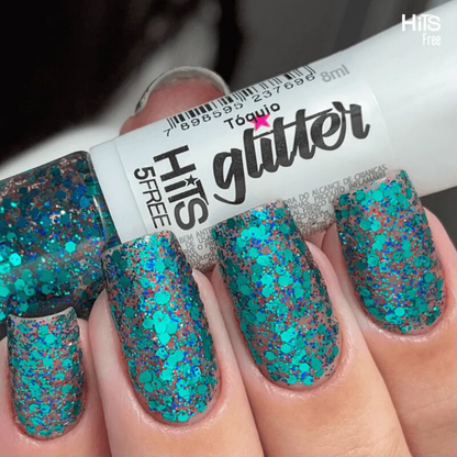 Esmalte Hits Glitter Tóquio 8ml