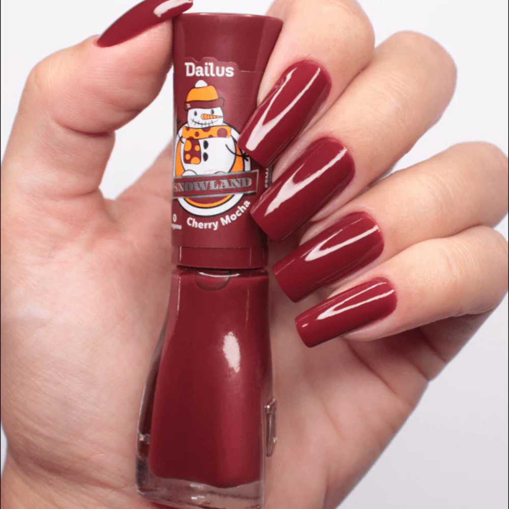 Esmalte Dailus Cremoso Snowland Cherry Mocha 8ml