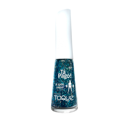 Esmalte Novo Toque Glitter A Todo Vapor 8ml