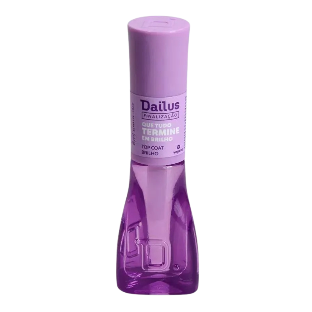Top Coat Dailus Que Tudo Termine Em Brilho 8ml