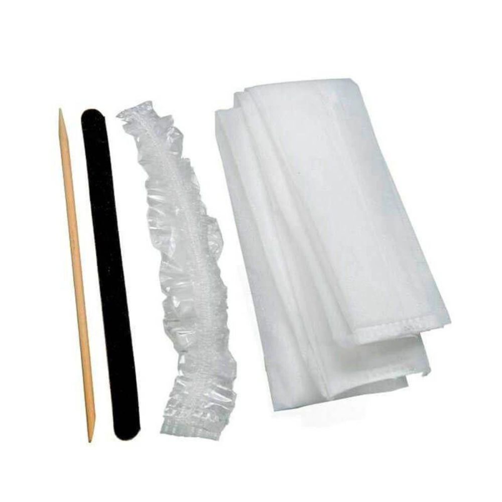 Kit Alicate Cutícula Aço Inoxidável Isacare Personal + Kit Pedicure Descartável 4 Peças Santa Clara 911