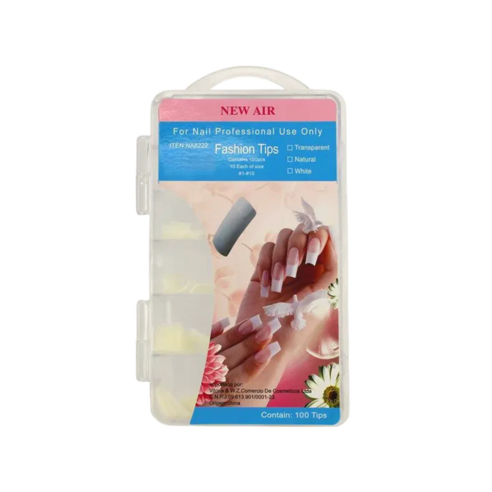 Kit Builder Gel XeD 15g Nude 13 + Tips Leitosa 100 Unidades New Air
