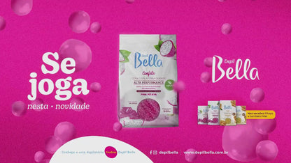Cera Depilatória Confete Pink Pitaya Depil Bella 1kg