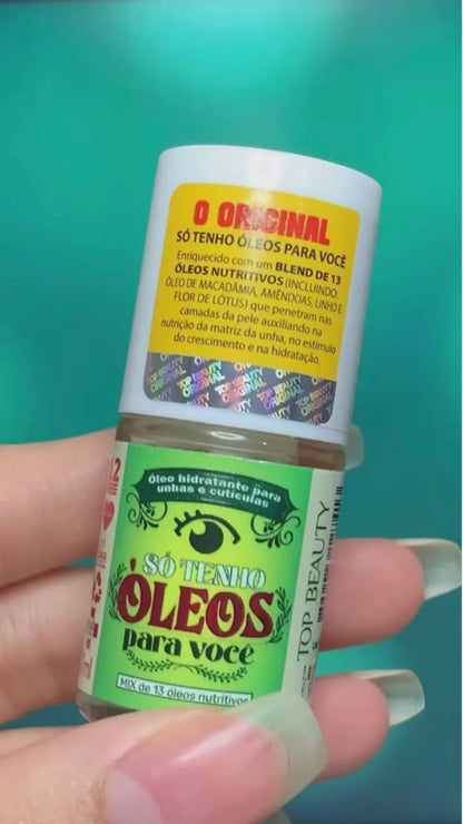 Esmalte SOS Unhas Top Beauty Só tenho Óleos Para Você 7ml