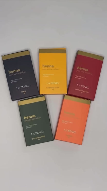 Henna Refil La Benig Marrom 3g