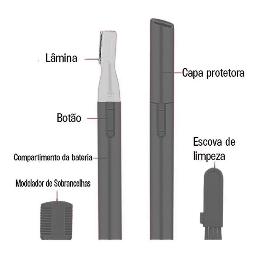 Navalhete Aparador De Pelos Elétrico